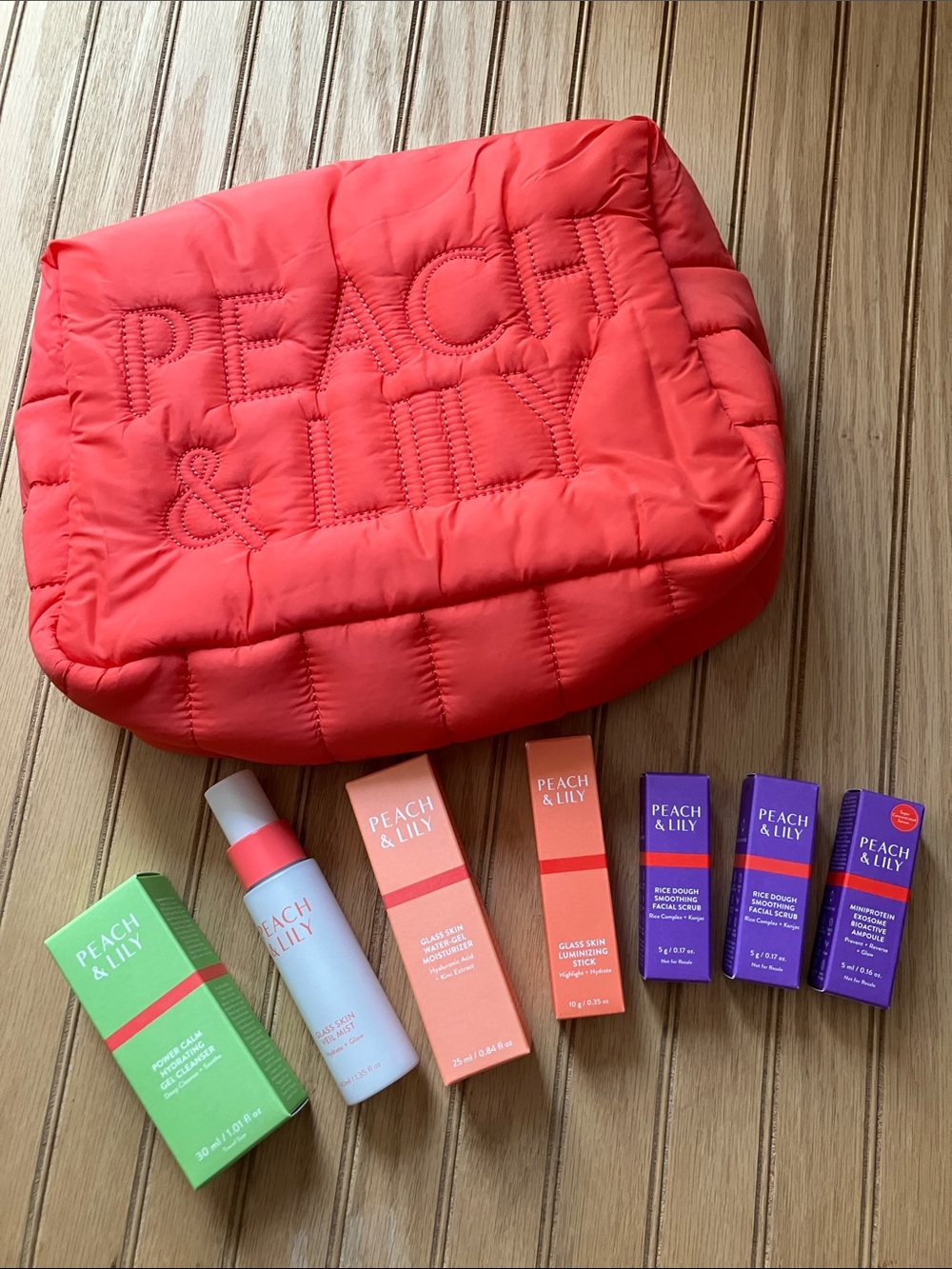 Peach & Lily 8 Piece Set (NWT)